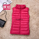 2023 New Women Sleeveless Slim Ultra Light Down Jacket 2023 New Women Sleeveless Slim Ultra Light Down Jacket