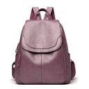 Women Large Capacity Backpack Purses High Quality Leather Women Large Capacity Backpack Purses High Quality Leather