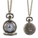Pocket Clock: Vintage Dual Time Display With An Elegant Roman Chain Pocket Clock: Vintage Dual Time Display With An Elegant Roman Chain