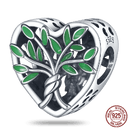 Zircon Heart Charm Pendant Sparkling Sterling Silver Jewelry Zircon Heart Charm Pendant Sparkling Sterling Silver Jewelry