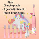 Colorful Cartoon Sonic Kids Electric Toothbrush Waterproof Colorful Cartoon Sonic Kids Electric Toothbrush Waterproof