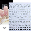 3D Sakura Blossom Nail Art Stickers for Elegant Designs 3D Sakura Blossom Nail Art Stickers for Elegant Designs