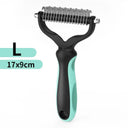 Pet Grooming Comb: Shedding Trimming Deshedding Brush Tool Pet Grooming Comb: Shedding Trimming Deshedding Brush Tool