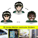 NARUTO Anime 3D Motion Lenticular Waterproof Stickers Set NARUTO Anime 3D Motion Lenticular Waterproof Stickers Set