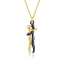 Hugging Pendant Necklace Choker Stainless Steel Couples Hugging Pendant Necklace Choker Stainless Steel Couples
