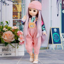 Customizable BJD Doll Dress Up Toy With 3D Eyes Interactive Customizable BJD Doll Dress Up Toy With 3D Eyes Interactive