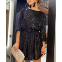 Sequin Elegance Luxurious Spring Mini Glamour Dress Sequin Elegance Luxurious Spring Mini Glamour Dress