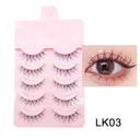 Volume & Length Boosting Natural Manga Eyelashes 5 Pairs Volume & Length Boosting Natural Manga Eyelashes 5 Pairs