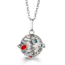 Mexican Inspired Essential Oil Diffuser Necklace For Moms Mexican Inspired Essential Oil Diffuser Necklace For Moms