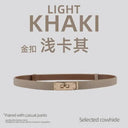Luxury Leather Waist Belt For Women Fashion Accessory Luxury Leather Waist Belt For Women Fashion Accessory