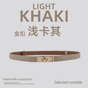 Luxury Leather Waist Belt for Women's Elegant Fashion Accessory Luxury Leather Waist Belt for Women's Elegant Fashion Accessory