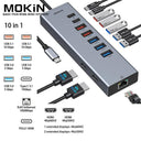 MOKiN USB-C Hub Dock Boosts MacBook Connectivity Efficiency MOKiN USB-C Hub Dock Boosts MacBook Connectivity Efficiency