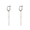 Elegant Silver Pearl Earrings: Timeless Luxury Accessory Elegant Silver Pearl Earrings: Timeless Luxury Accessory
