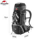 Naturehike Backpack 70L Mountaineering Bag Big Capacity Rucksack Naturehike Backpack 70L Mountaineering Bag Big Capacity Rucksack