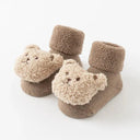 Charming Bear Themed Cotton Baby Socks Non Slip Wear Charming Bear Themed Cotton Baby Socks Non Slip Wear