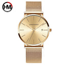 Hannah Martin Dark Blue Leather Watch Luxury Japanese Movement Hannah Martin Dark Blue Leather Watch Luxury Japanese Movement