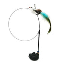 Interactive Cat Stick Toy Premium Quality Feather Bell Bird Interactive Cat Stick Toy Premium Quality Feather Bell Bird
