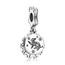 New 925 Sterling Silver Wolf Head Dumbo Pendant Beads New 925 Sterling Silver Wolf Head Dumbo Pendant Beads