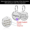 Personalized Stainless Steel Pet ID Tag for Dogs and Cats Personalized Stainless Steel Pet ID Tag for Dogs and Cats