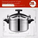 Pressure Cooker For Gas And Induction Stainless Steel Pressure Cooker For Gas And Induction Stainless Steel