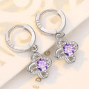 Starlight Elegance Sterling Silver Star Stud Earrings Zircon Starlight Elegance Sterling Silver Star Stud Earrings Zircon