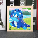 Kids Cartoon Animal Traffic Wooden Puzzle Toy Set Educational Jigsaw Fun Kids Cartoon Animal Traffic Wooden Puzzle Toy Set Educational Jigsaw Fun