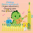 Colorful Cartoon Sonic Electric Toothbrush for Kids Waterproof Colorful Cartoon Sonic Electric Toothbrush for Kids Waterproof