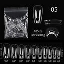 Soft Gel Coffin Tips Nail Extension Kit for Professionals Soft Gel Coffin Tips Nail Extension Kit for Professionals