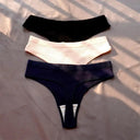 Cotton Seamless Thongs Comfort Pack For Women 3 Pack Cotton Seamless Thongs Comfort Pack For Women 3 Pack