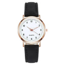 Fashion Leather Belt Watch Ladies Quartz Timepiece Elegant Fashion Leather Belt Watch Ladies Quartz Timepiece Elegant