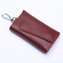 New Genuine Leather Keychain Men Key Holder Organizer Pouch New Genuine Leather Keychain Men Key Holder Organizer Pouch