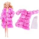 Barbie Doll Fashion Set: Chic Coat and Dress for Dolls Barbie Doll Fashion Set: Chic Coat and Dress for Dolls