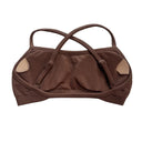 Seamless Backless Sports Bra For Women Medium Support Crop Seamless Backless Sports Bra For Women Medium Support Crop