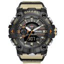SMAEL LED Military Sports Watch Durable Waterproof Timepiece SMAEL LED Military Sports Watch Durable Waterproof Timepiece