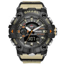 SMAEL LED Military Sports Watch Durable Waterproof Timepiece SMAEL LED Military Sports Watch Durable Waterproof Timepiece