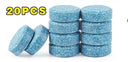 Effervescent Cleaning Tablets for Glass and Toilets Solution Effervescent Cleaning Tablets for Glass and Toilets Solution
