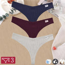 Seductive Cotton Thong Set Stylish G-String Panties for Women Seductive Cotton Thong Set Stylish G-String Panties for Women