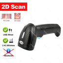 3-in-1 Wireless Bluetooth USB Barcode Scanner Portable Reader 3-in-1 Wireless Bluetooth USB Barcode Scanner Portable Reader
