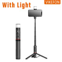 Bluetooth Selfie Stick Foldable Wireless Tripod for iPhone 15 14 Samsung S24 S23 Bluetooth Selfie Stick Foldable Wireless Tripod for iPhone 15 14 Samsung S24 S23