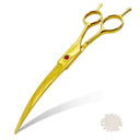 Curved Dog Grooming Scissors 7 Inch Japan 440C Professional Curved Dog Grooming Scissors 7 Inch Japan 440C Professional