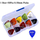 Electric Guitar Pick Set: Diverse Thickness Options Available Electric Guitar Pick Set: Diverse Thickness Options Available