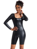 Sleek Women's Shapewear Bodysuit U Neck Sleeveless Comfort Sleek Women's Shapewear Bodysuit U Neck Sleeveless Comfort