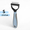 Pet Grooming Comb: Shedding Trimming Deshedding Brush Tool Pet Grooming Comb: Shedding Trimming Deshedding Brush Tool