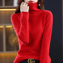 Merino Wool Cashmere Winter Sweater Cozy Elegance Cold Days Merino Wool Cashmere Winter Sweater Cozy Elegance Cold Days