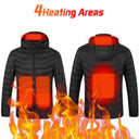 Todwarm Heated Jacket With 21 Heating Areas USB Vest Todwarm Heated Jacket With 21 Heating Areas USB Vest