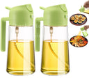 1-2PCS 2in1 Olive Oil Dispenser Bottle 500ml Cooking Tool 1-2PCS 2in1 Olive Oil Dispenser Bottle 500ml Cooking Tool