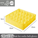 Space-Saving Socks & Underwear Organizer for Closet Declutter Space-Saving Socks & Underwear Organizer for Closet Declutter