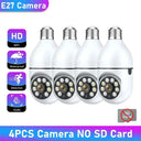 Night Vision WiFi Camera Bulb With Full Color Tracking Zoom Night Vision WiFi Camera Bulb With Full Color Tracking Zoom