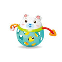 Rotating Rattle Ball Baby Development Toy Silicone Teether Rotating Rattle Ball Baby Development Toy Silicone Teether