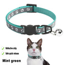 Colorful Cartoon Pet Collar with Bell Adjustable Safety Necklace Colorful Cartoon Pet Collar with Bell Adjustable Safety Necklace